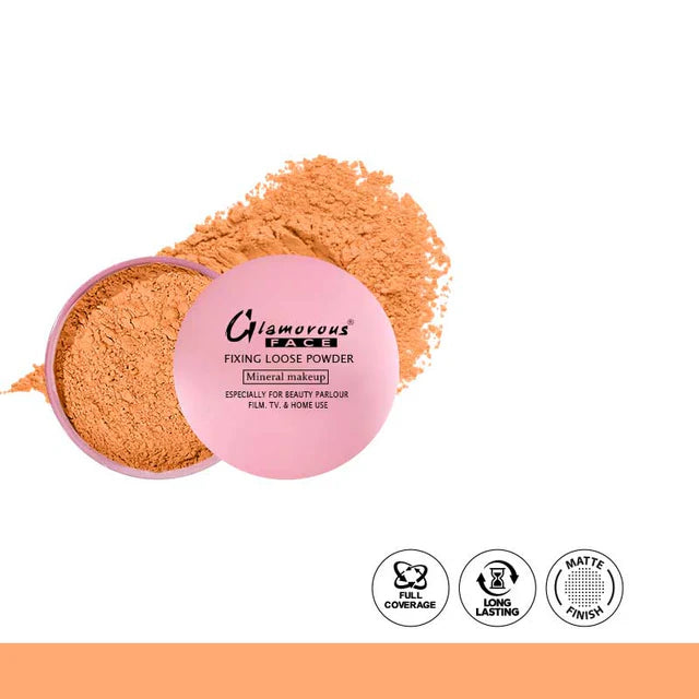 Glamorous Face HD Mineral Matte Finish Fixing Loose Powder