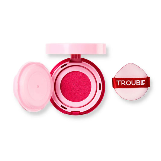 Trouble Maker Press Play Blush Cushion Non Stop Hot Pink 4gm