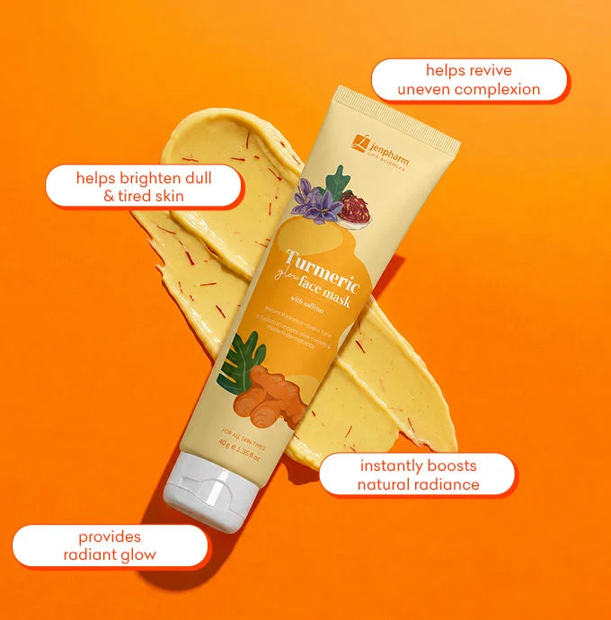 Jenpharm-Jenpharm Turmeric Glow Face Mask-40G