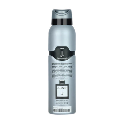 J. Zarar For Men Perfume Body Spray-150ml