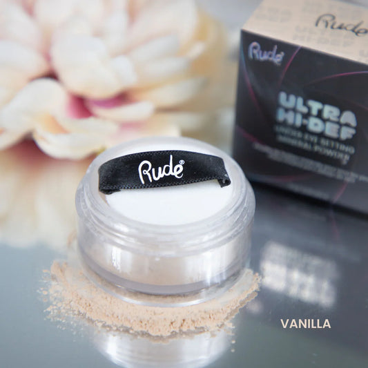 Rude Cosmetics UHD Under Eye Setting Mineral Powder Vanilla 6gm