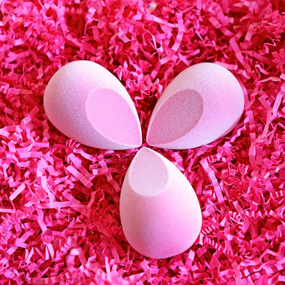 Rude Cosmetics What A Softy Microfiber Waterdrop Cut Beauty Sponge