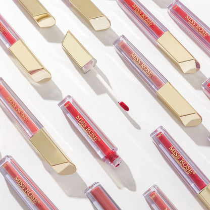Miss Rose Princess Fan Crystal Lip Gloss