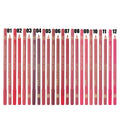 Miss Rose 12pcs Waterproof Lip Liners