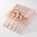 Miss Rose Marble Makeup Brushes Collection Set