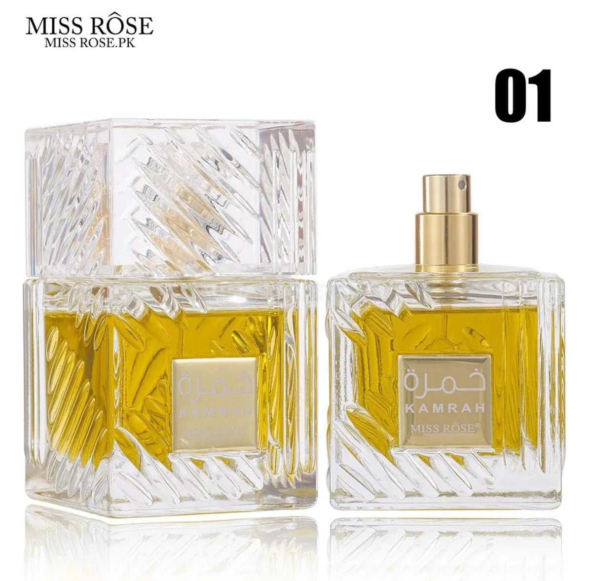 Miss Rose KAMRAH Perfume – Long-Lasting Luxury Fragrance 01