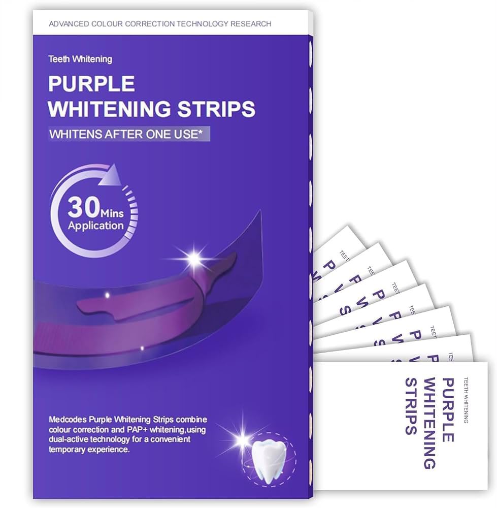 Purple Whitening Strip 100% Original