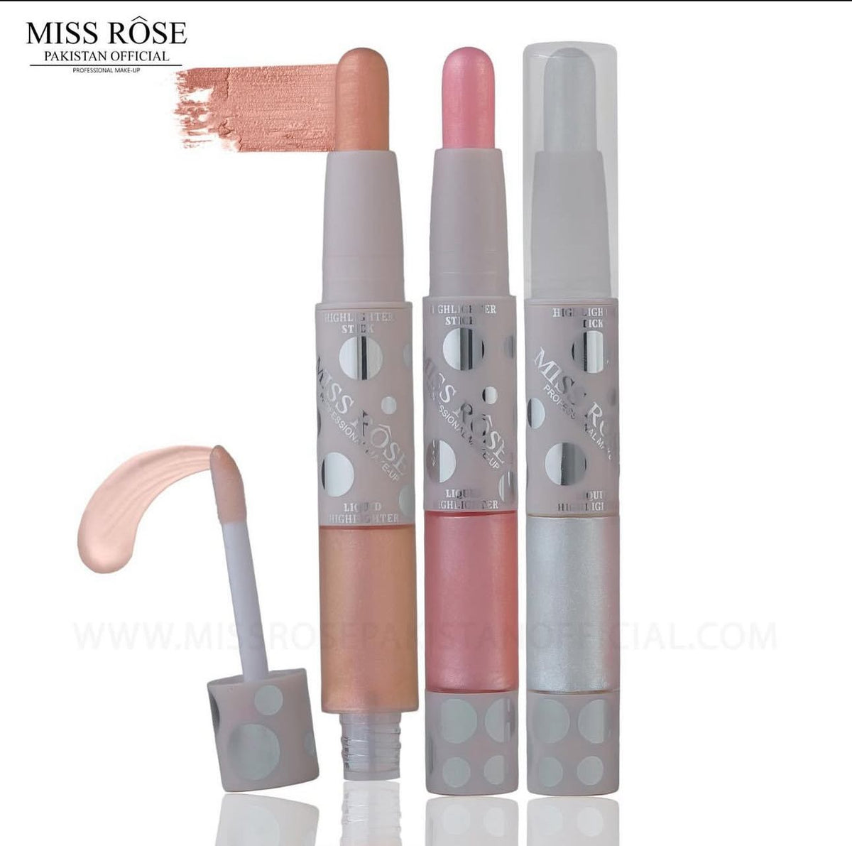 Miss Rose 2 in 1 Liquid and Stick Highlighter