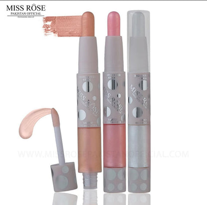 Miss Rose 2 in 1 Liquid and Stick Highlighter