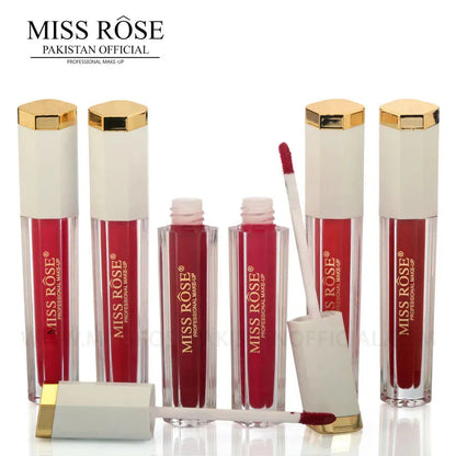 Miss Rose 6 PC Super lasting Matte lip gloss
