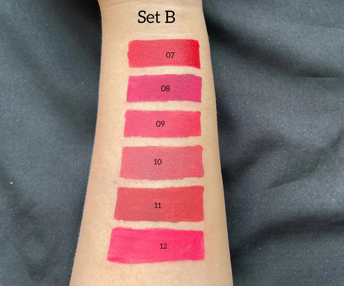 Miss Rose 6 PC Hydrating Moisturizing Lip Gloss Set