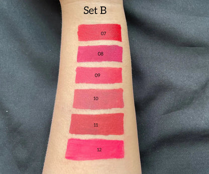 Miss Rose 6 PC Hydrating Moisturizing Lip Gloss Set