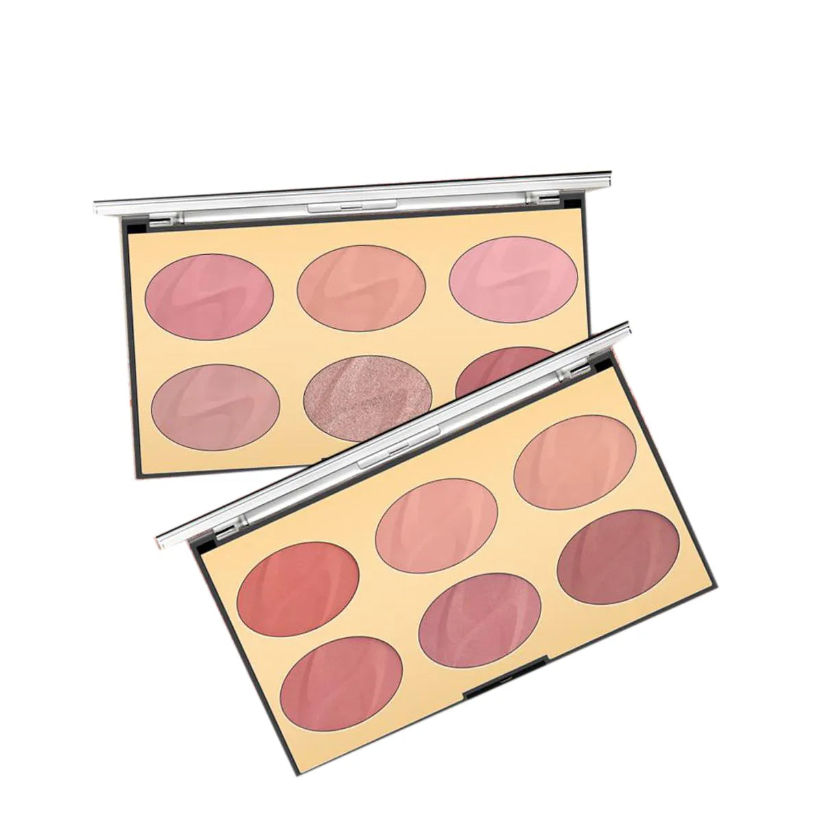 Miss Rose 6 Color Oval Blush Palette