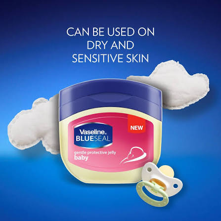 Vaseline - Blueseal Petroleum Jelly Sa Gentle Protective Baby - 450Ml