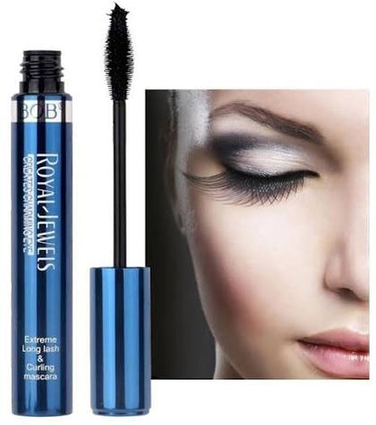 BOB Royal Jewels Blue Crystal Volume & Curled Waterproof Mascara
