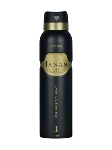 J. Janan Gold Edition Perfume Body Spray-150ml