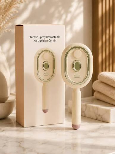 Electric Spray Retractable Air Cushion Comb