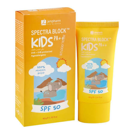 Jenpharm-Spectra Block Kids SPF50 PA++ 40g