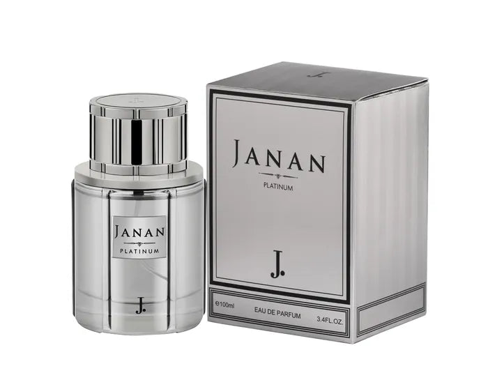 J. Janan Platinum Men's Perfume - 100Ml