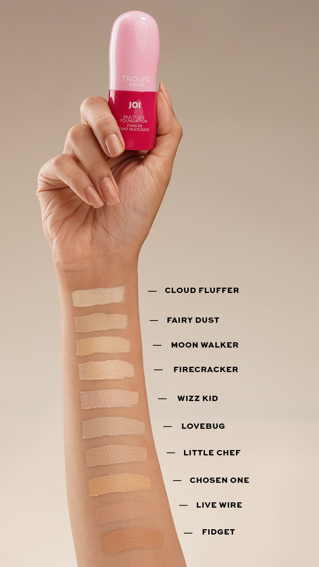 Trouble Maker Joi Stick Multi Use Foundation Lovebug