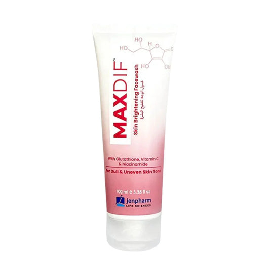 Jenpharm-Maxdif Brightening Gel Face Wash-100Ml