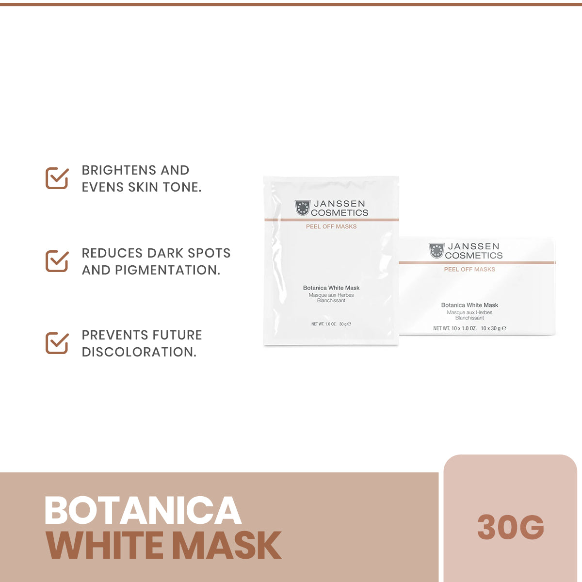 Janssen - Botanica White Mask 30 g
