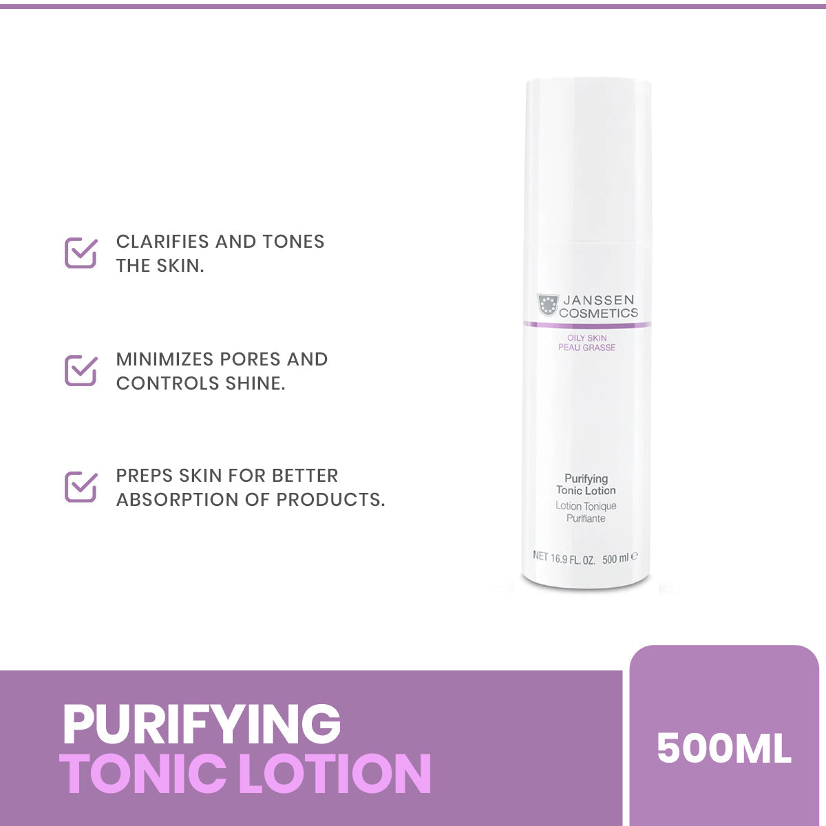 Janssen - Purifying Tonic Lotion-500 ML