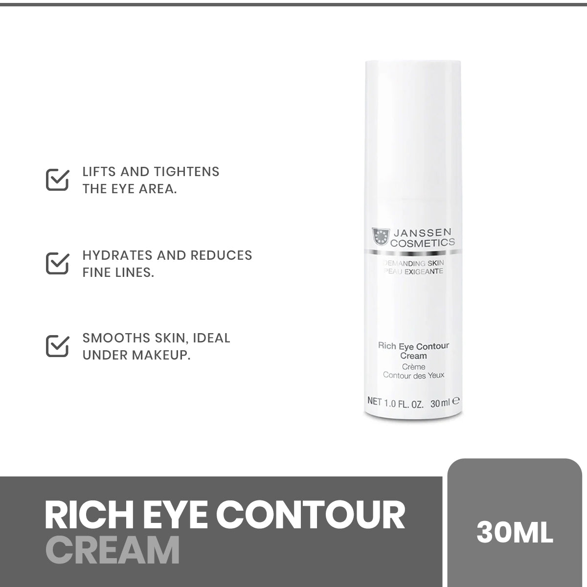 Janssen -Rich Eye Contour Cream 30ml