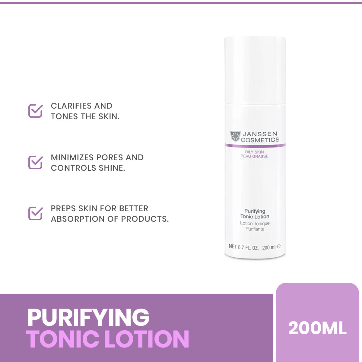 Janssen -JAN- Purifying Tonic Lotion 200 ML (4401)