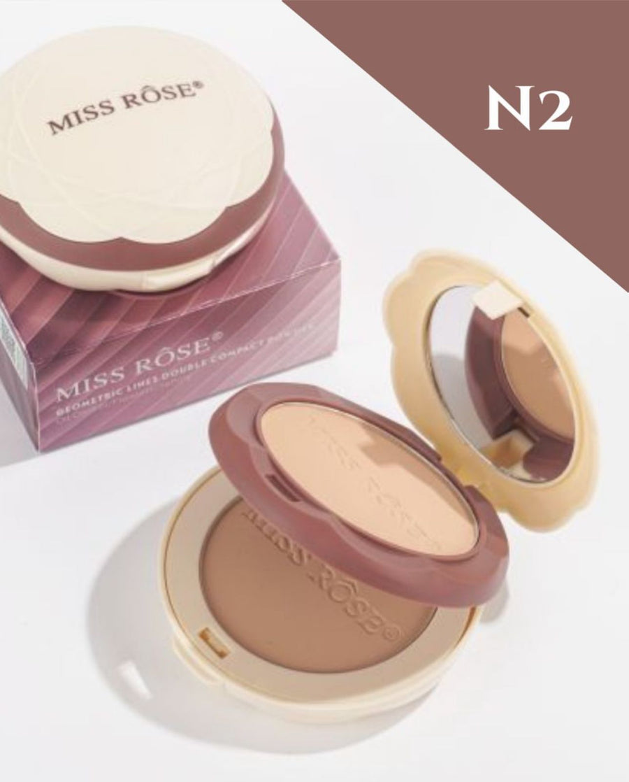 Miss Rose Oil Control Flawless setting compact powder
