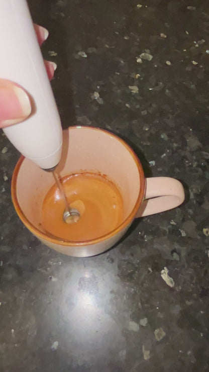 Milk & Coffee Whisk/ Frother - Portable and Rechargeable