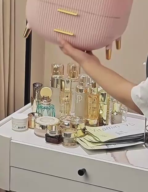 Makeup Storage Organizer With Lid