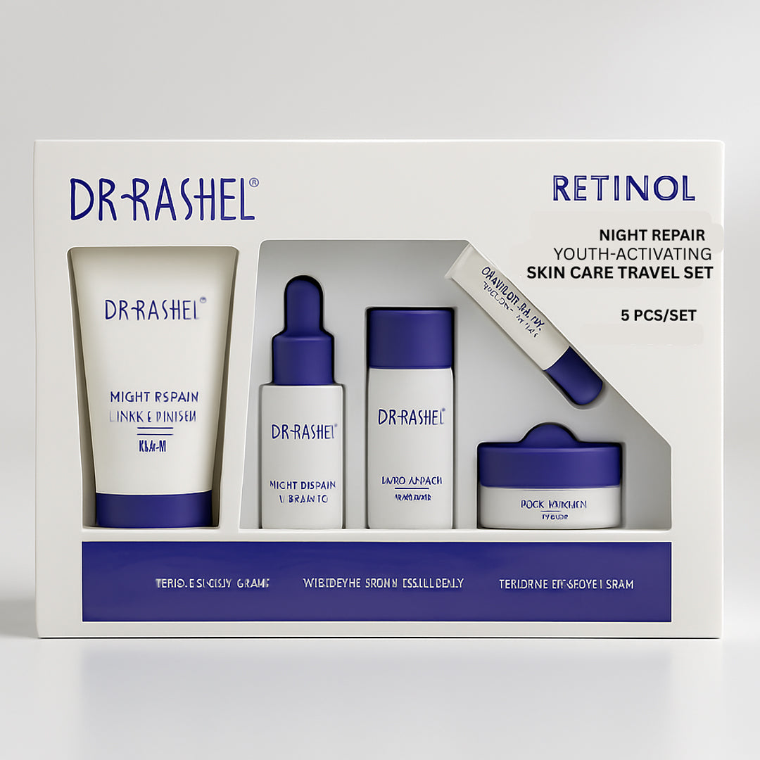 Dr. Rashel Retinol Night Repair Youth-Activating Skin Care Travel Set