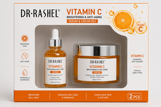 Dr. Rashel Vitamin C Brightening & Anti-Aging Serum & Cream Set