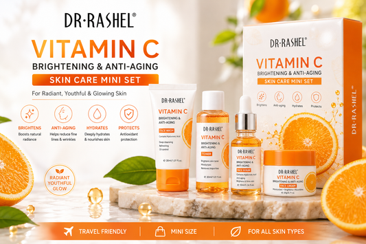 Dr. Rashel Vitamin C Brightening & Anti-Aging Skin Care Mini Set