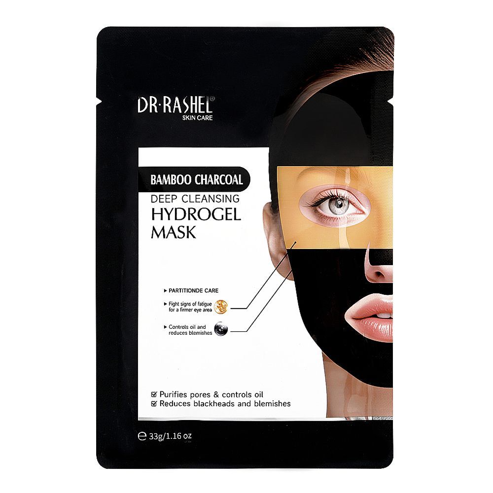 Dr. Rashel Bamboo Charcoal Deep Cleansing Hydrogel Mask