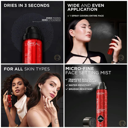 L'Oreal Paris Professional - Infallible 3-Second Setting Spray Mist