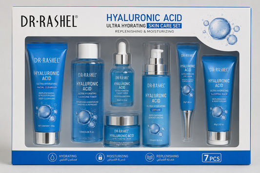 Dr.Rashel Hyaluronic Acid Ultra Hydrating Skin Care Set (7 Pcs)