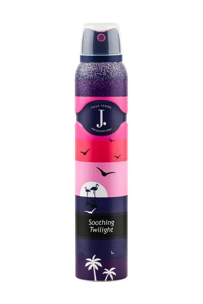 J. Soothing Twilight Perfume Body Spray-200Ml