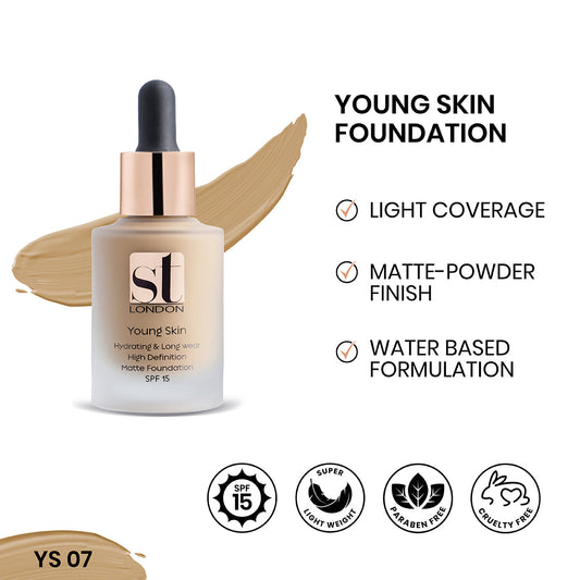 ST London - Youthfull Young Skin Foundation - YS 02