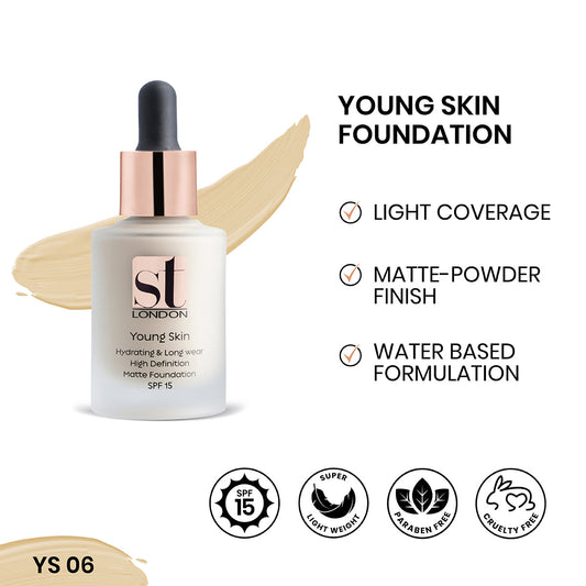 ST London - Youthfull Young Skin Foundation - YS 06