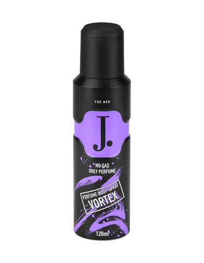 J. No Gas Perfume Body Spray – Vortex – 120ml